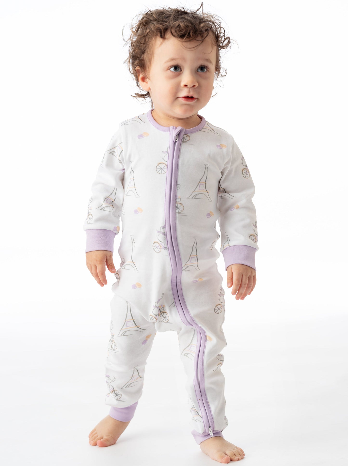 Organic Cotton Romper -  Moy In Paris by Little Moy