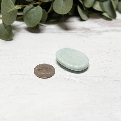 Amazonite Worry Stone by Tiny Rituals