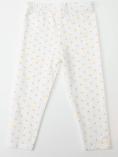 Organic Cotton Leggings - Star by Little Moy