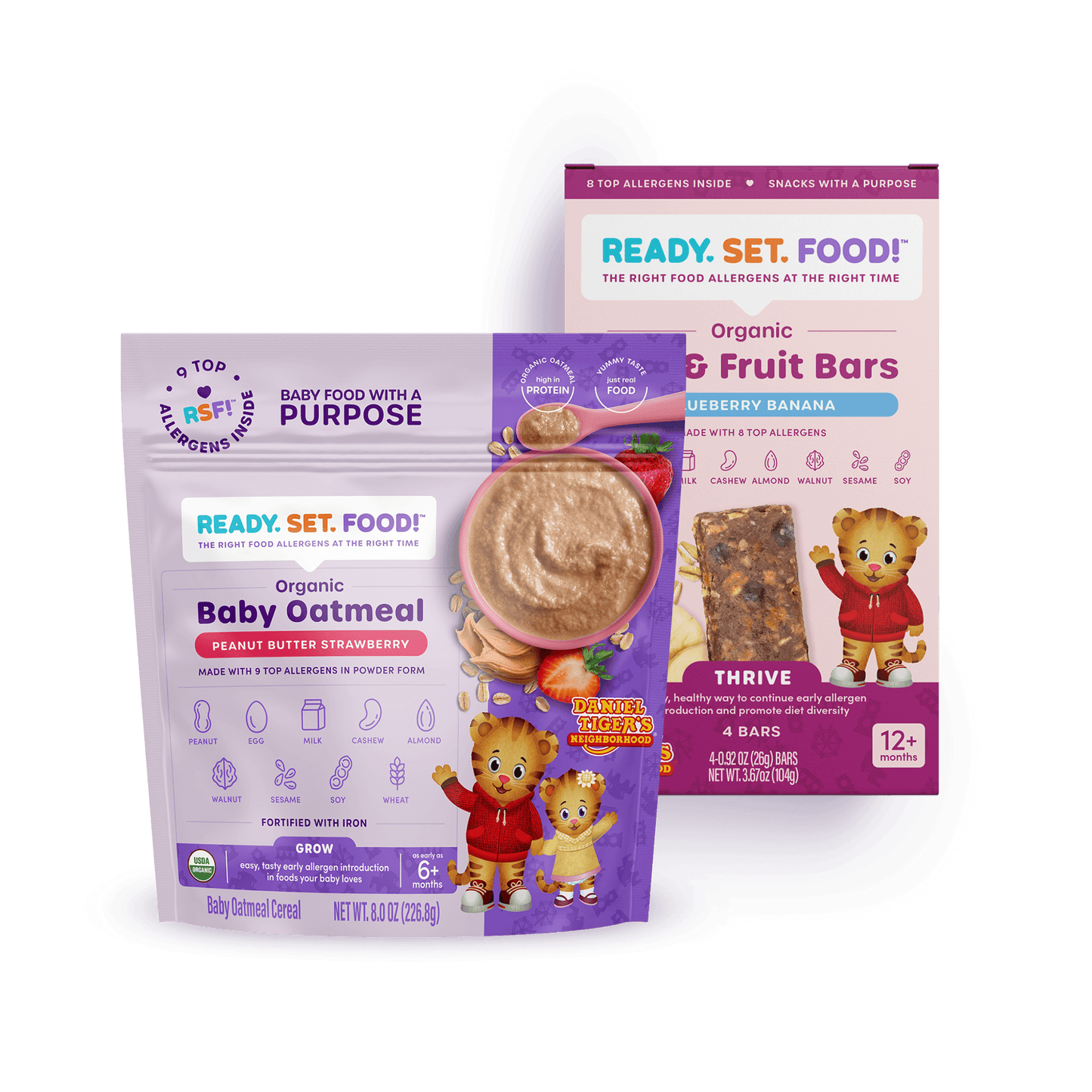 Organic Oat & Fruit Bars - Variety Packs