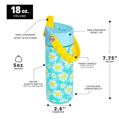 Elemental Splash 18oz - Daisy Heart