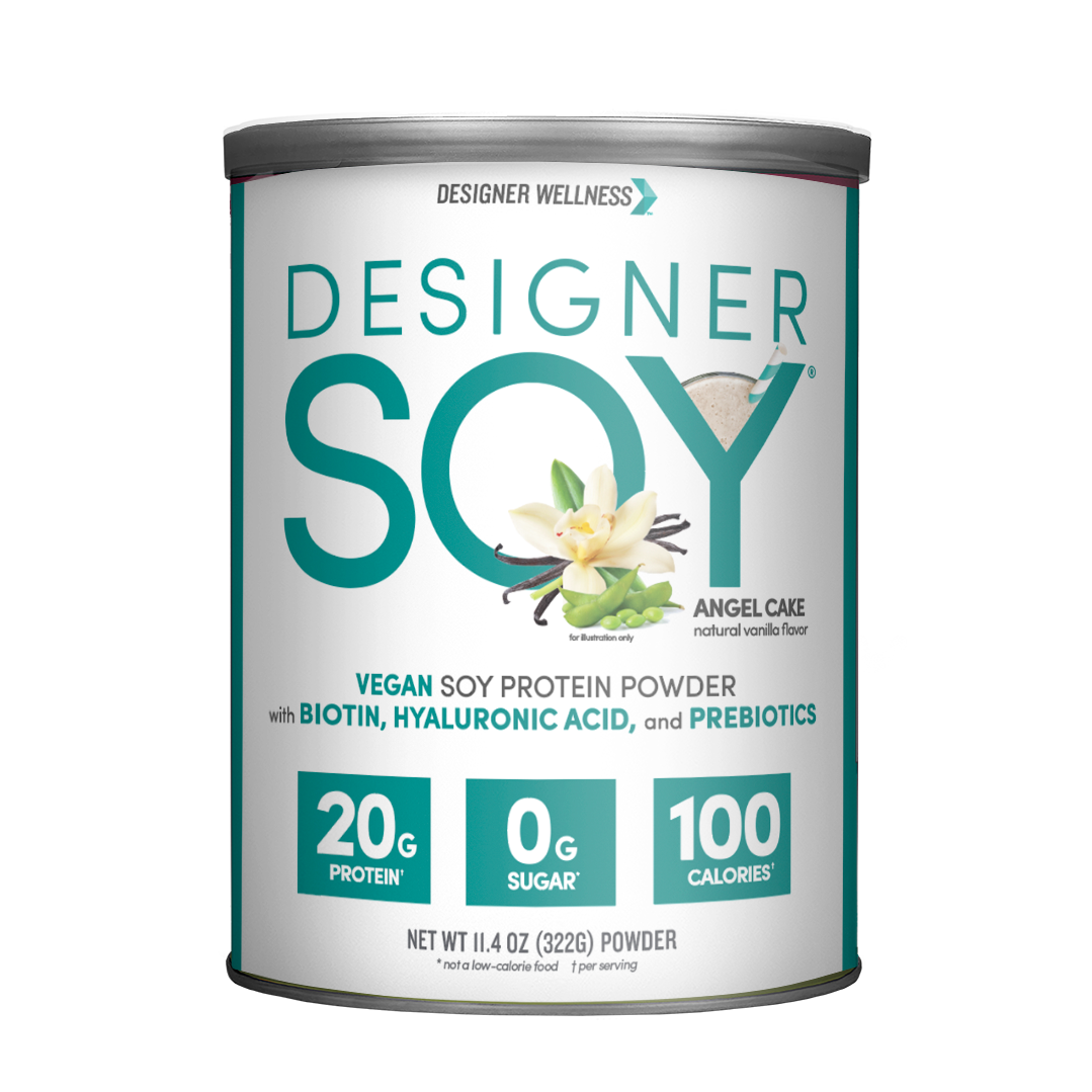 Designer Soy Protein Powder | Angel Cake Vanilla