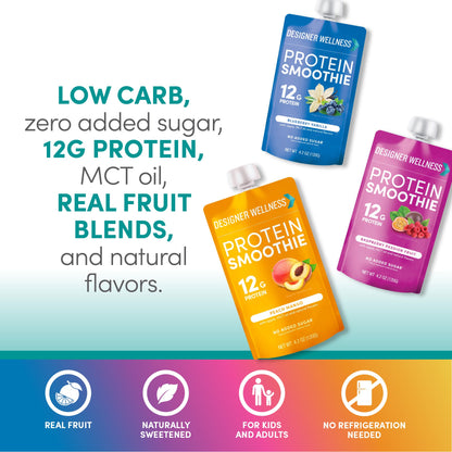 Protein Smoothie - Super Fruit Variety 12 pack