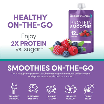 Protein Smoothie - Mixed Berry 12 pack