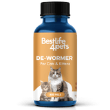 Homeopathic Broad Spectrum Dewormer for Cats & Kittens by BestLife4Pets