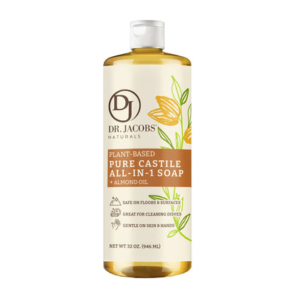 Almond All in 1 Castile Soap by Dr. Jacobs Naturals