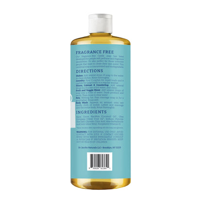 Unscented All in 1 Castile Soap by Dr. Jacobs Naturals