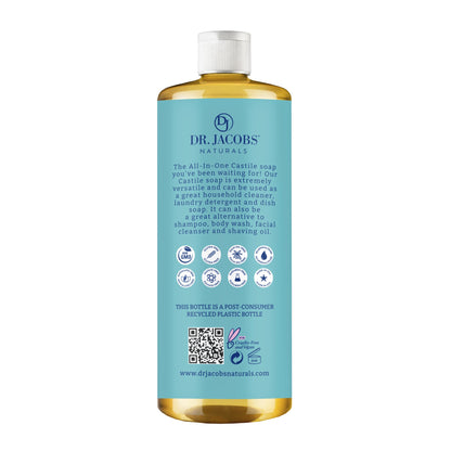 Unscented All in 1 Castile Soap by Dr. Jacobs Naturals