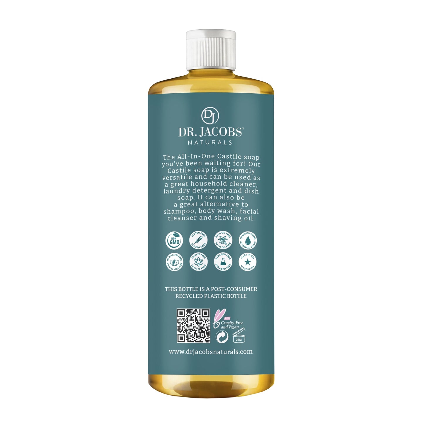 Peppermint All in 1 Castile Soap by Dr. Jacobs Naturals