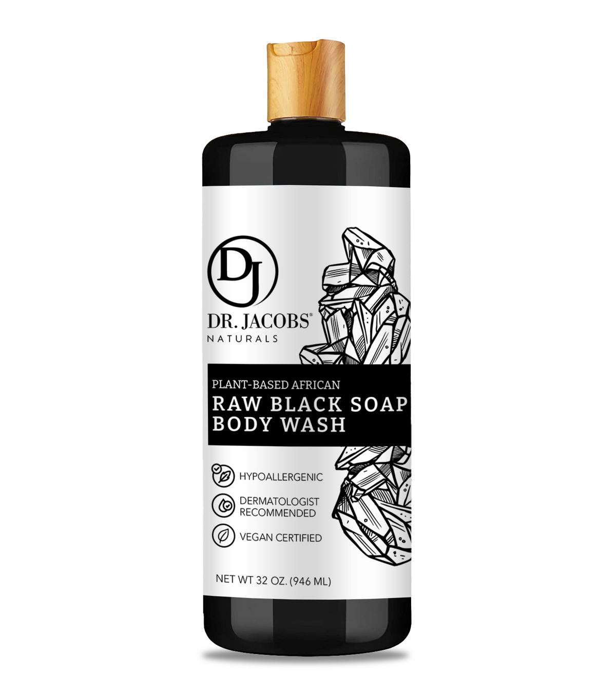 Raw Black Soap by Dr. Jacobs Naturals