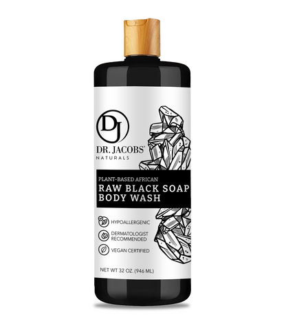 Raw Black Soap by Dr. Jacobs Naturals