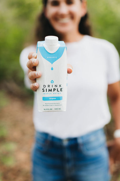 16.9 oz. Drink Simple Organic Maple Water - Pack of 12 by Drink Simple