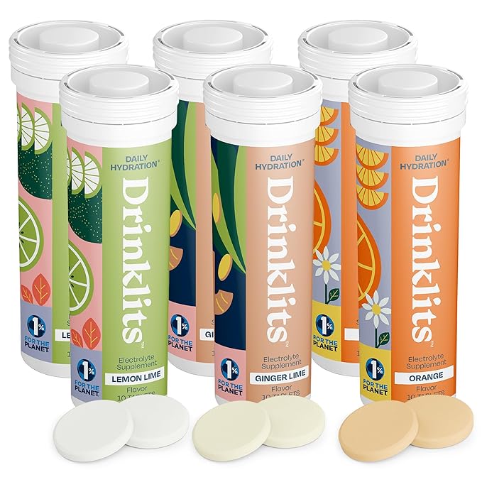 Drinklits Best Hydration Variety Pack (6) Tube Bundle