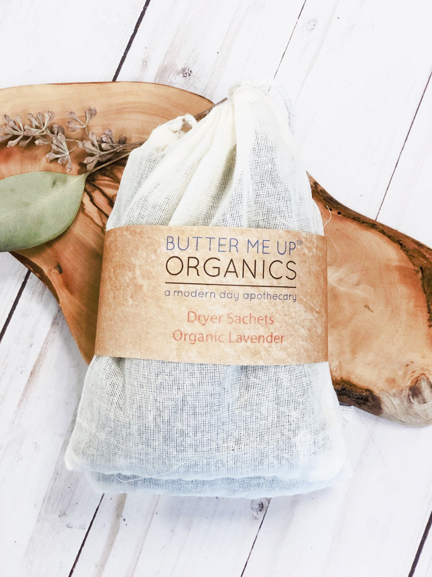 Dryer Sachets with Organic Lavender