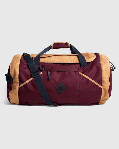 (R)evolution™ 55L Carry-On Duffle - Cocoa - Maroon by United By Blue