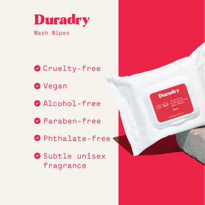 Duradry Wash Wipes