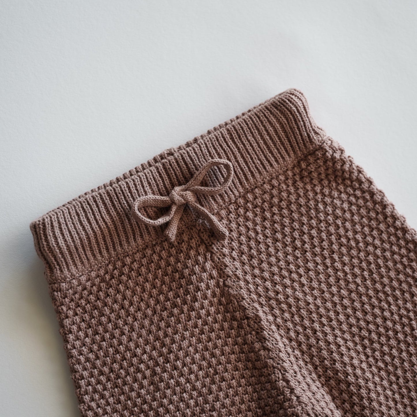 Organic Knit Wideleg Pant