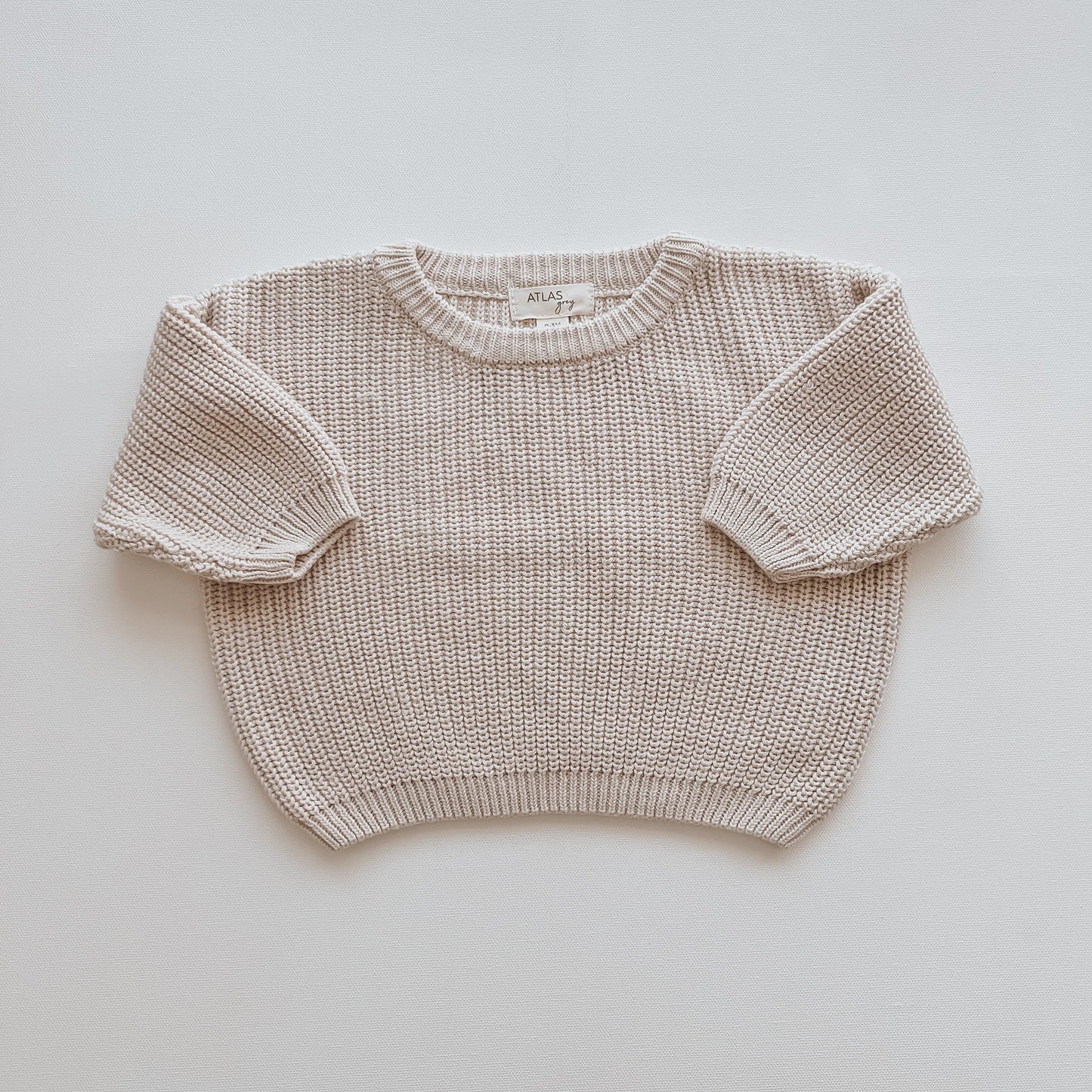 Organic Chunky Knit Sweater