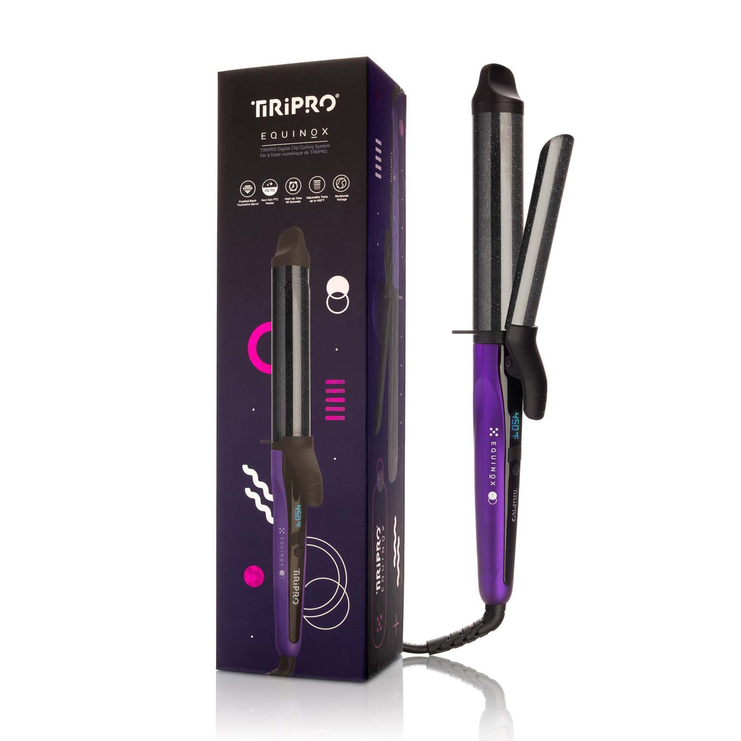 Equinox Digital 32mm Professional Clip Curler