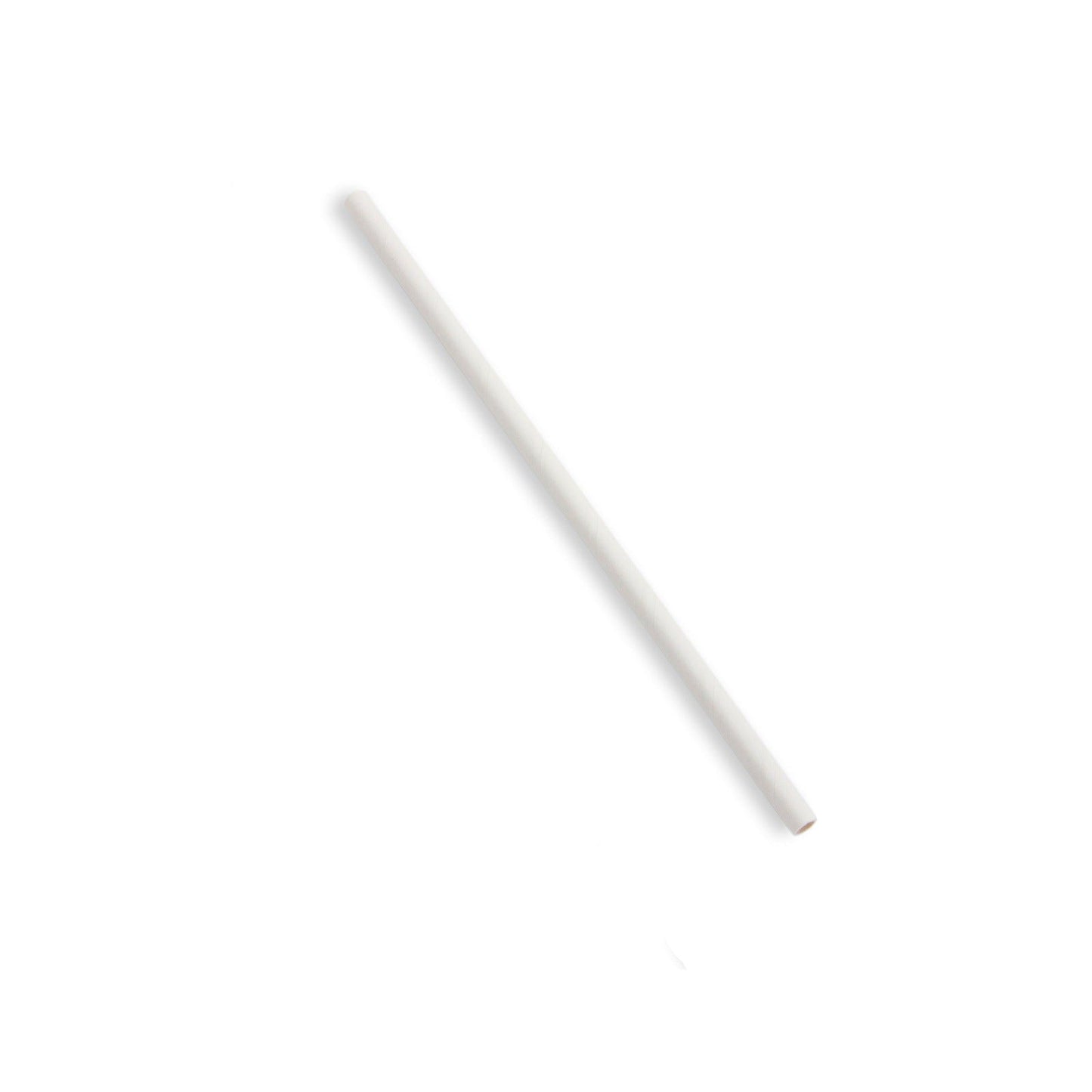 7.75” Paper Jumbo Straw, Individually wrapped - 3200 pcs