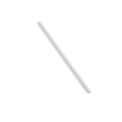 7.75” Paper Jumbo Straw, Individually wrapped - 3200 pcs