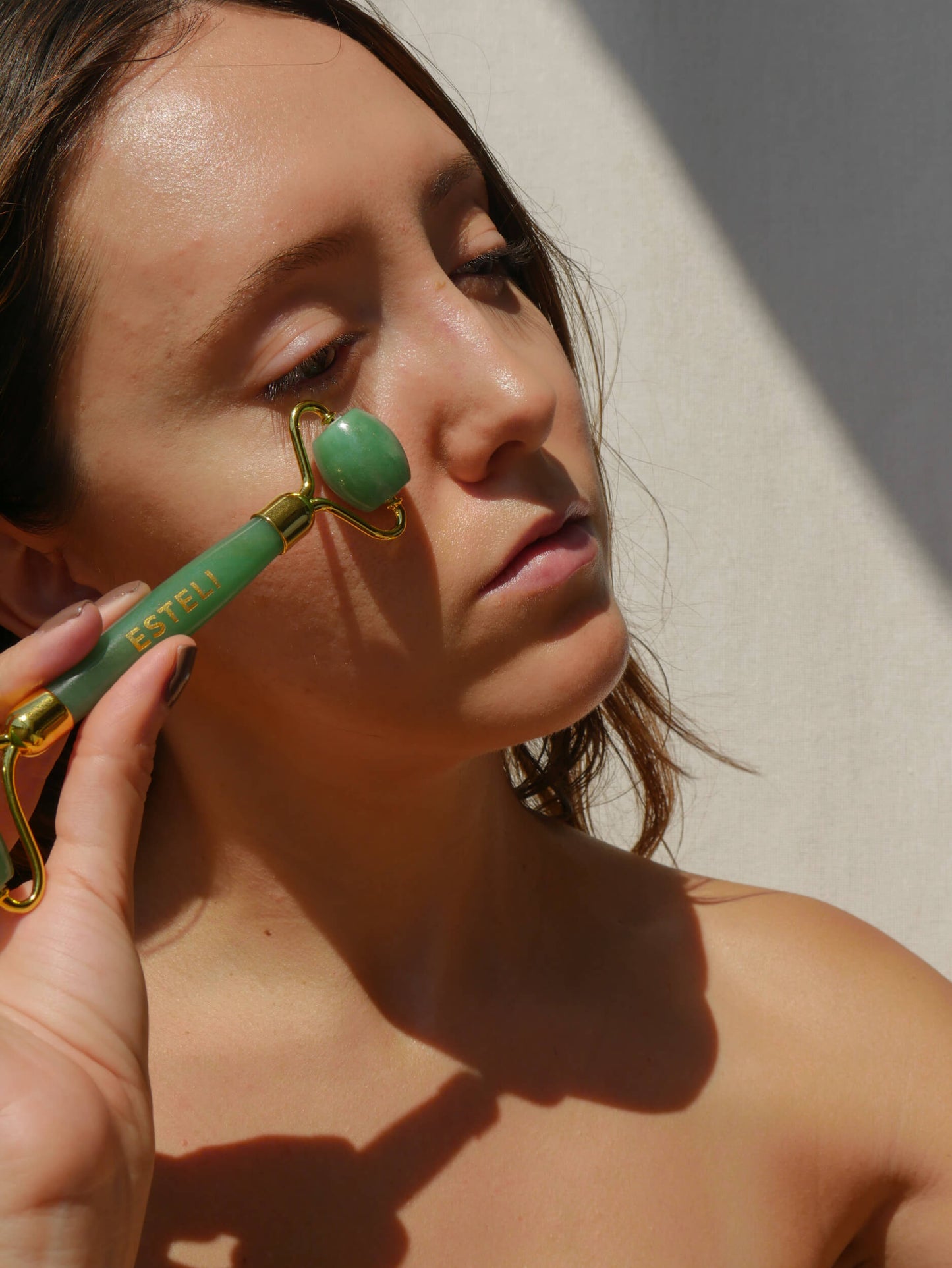 Green Aventurine Roller & Gua Sha Set