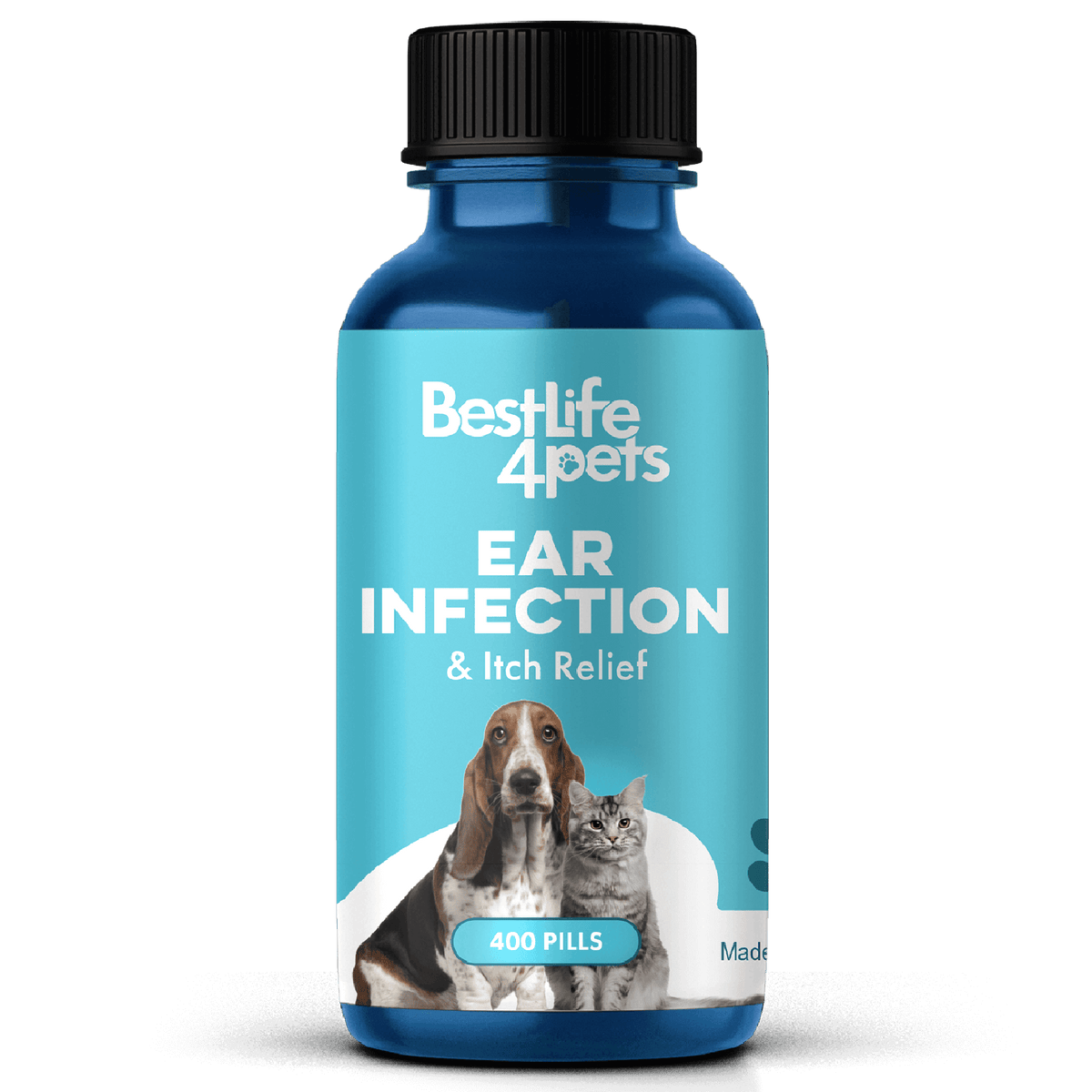 Ear Infection & Itch Relief Treatment for Dogs and Cats by BestLife4Pets