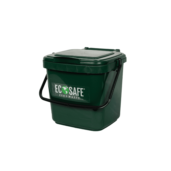 KITCHEN CADDY ORGANICS BIN - GREEN