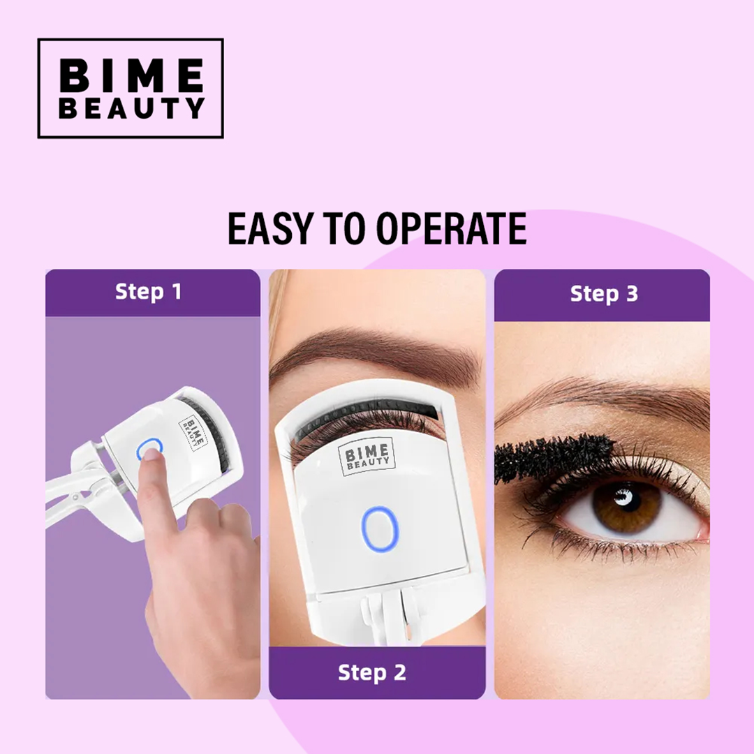 Best Sellers Bundle- Electric Eyelash Curler and Self Cleaning Hair Brush