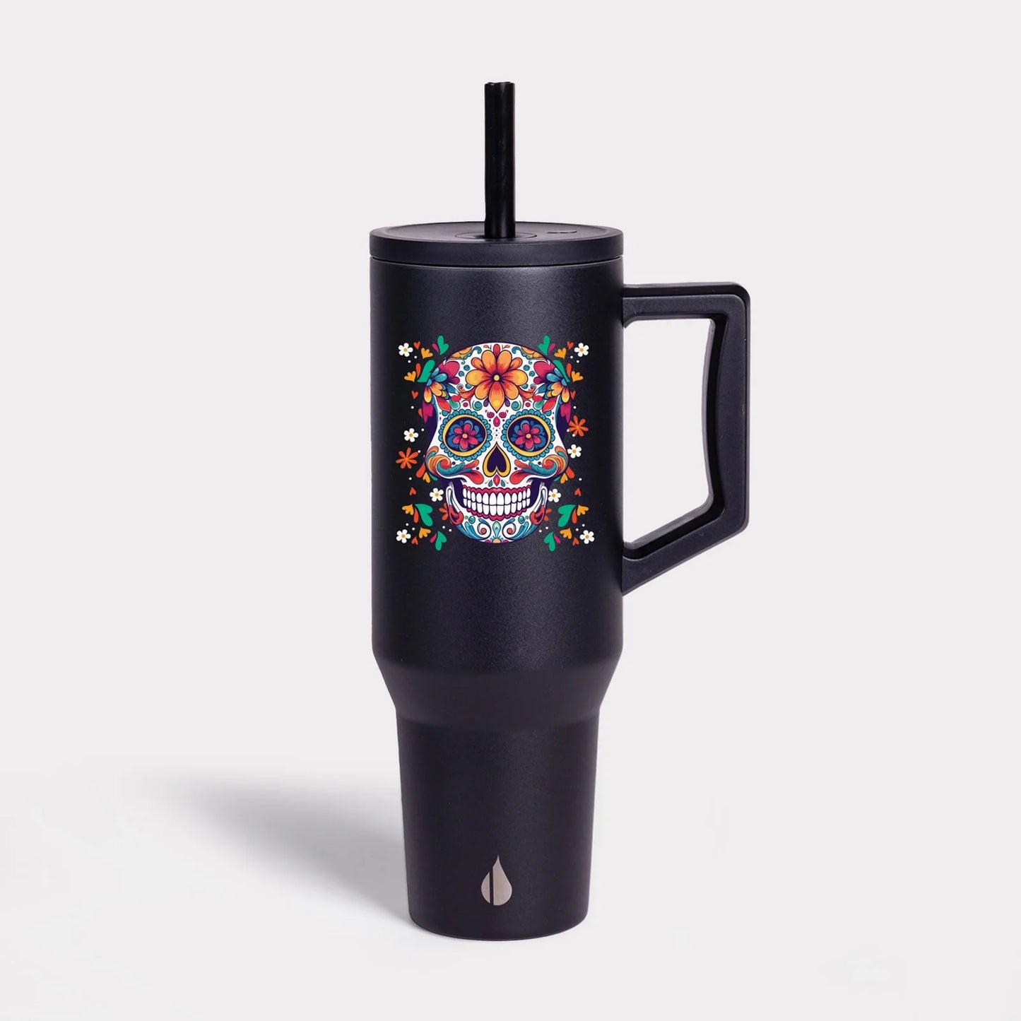 Commuter 40oz Tumbler - Sugar Skull