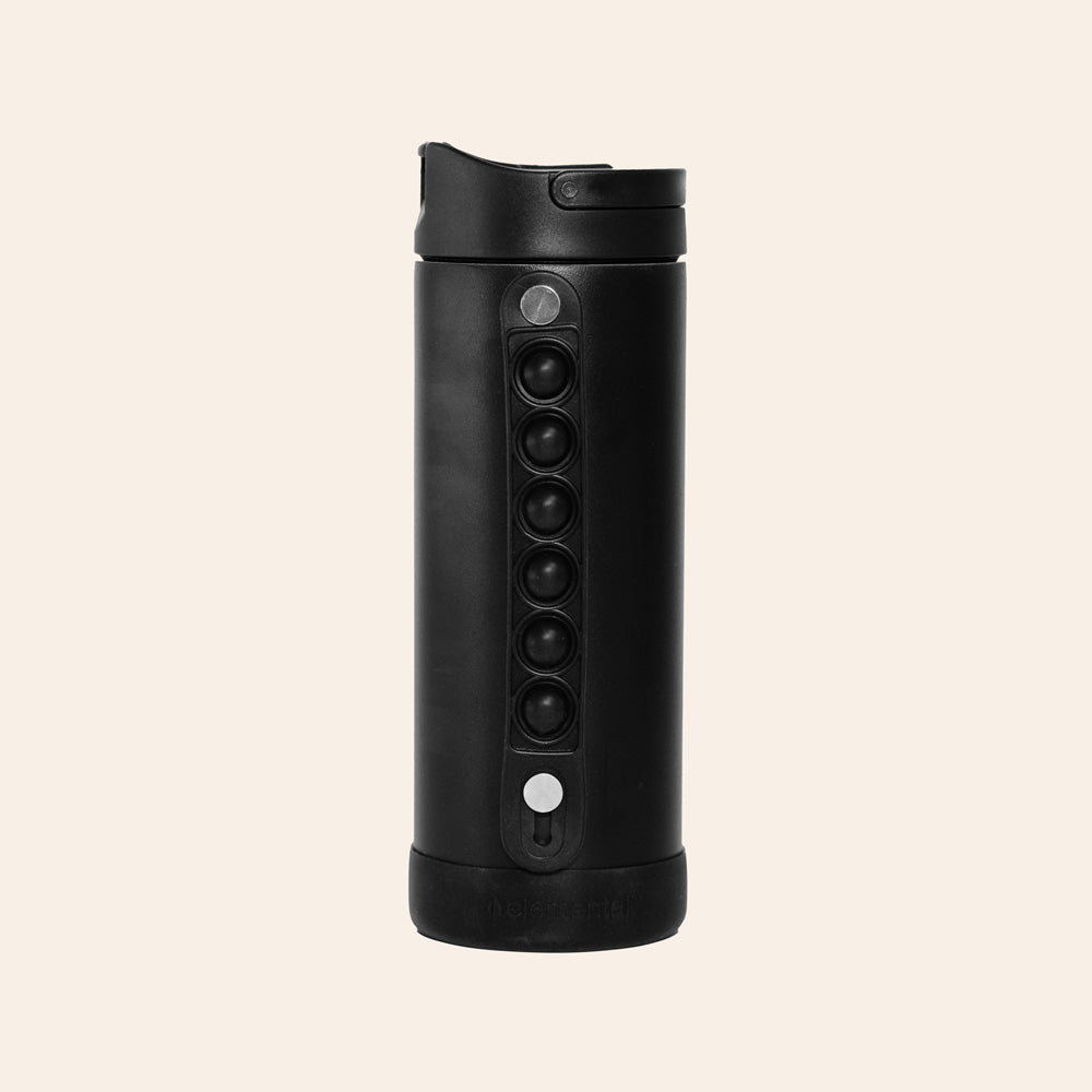 Iconic 14oz Pop Fidget Bottle - Black