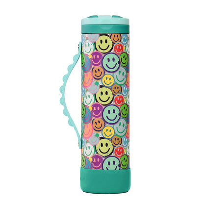 Iconic 20oz Pop Fidget Bottle - Graffiti Smile