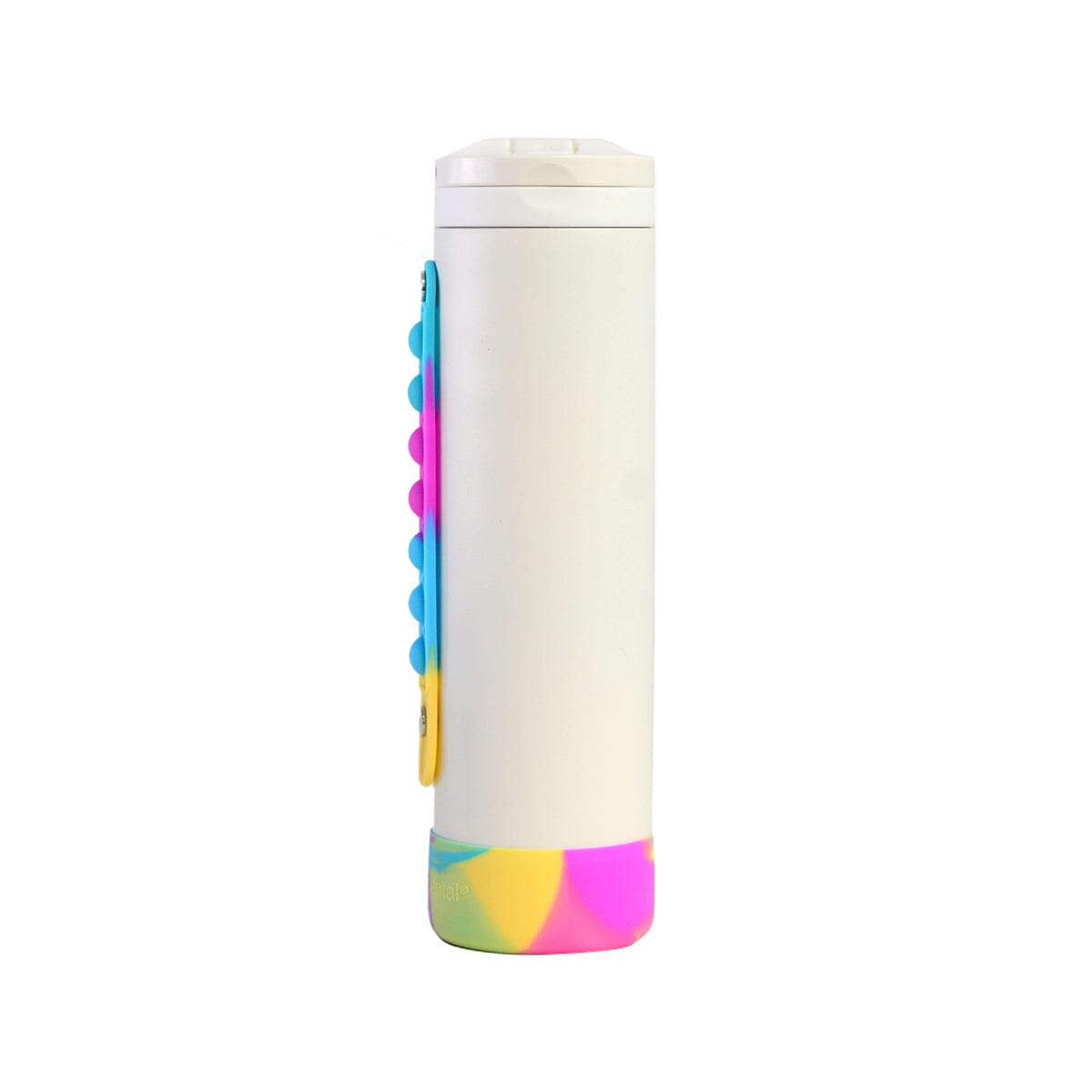 Iconic 20oz Pop Fidget Bottle - White Tie Dye