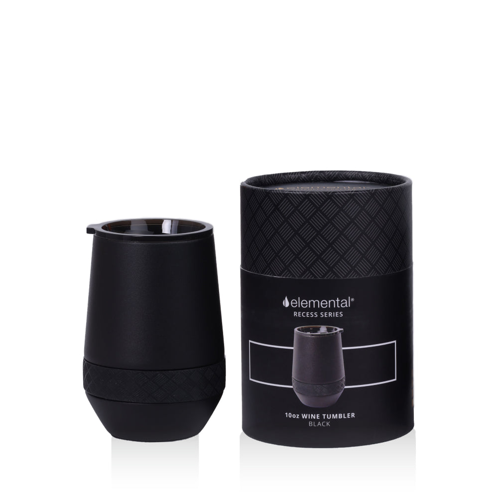 Recess 10oz Wine Tumbler - Matte Black