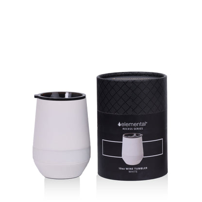 Recess 10oz Wine Tumbler - Matte White