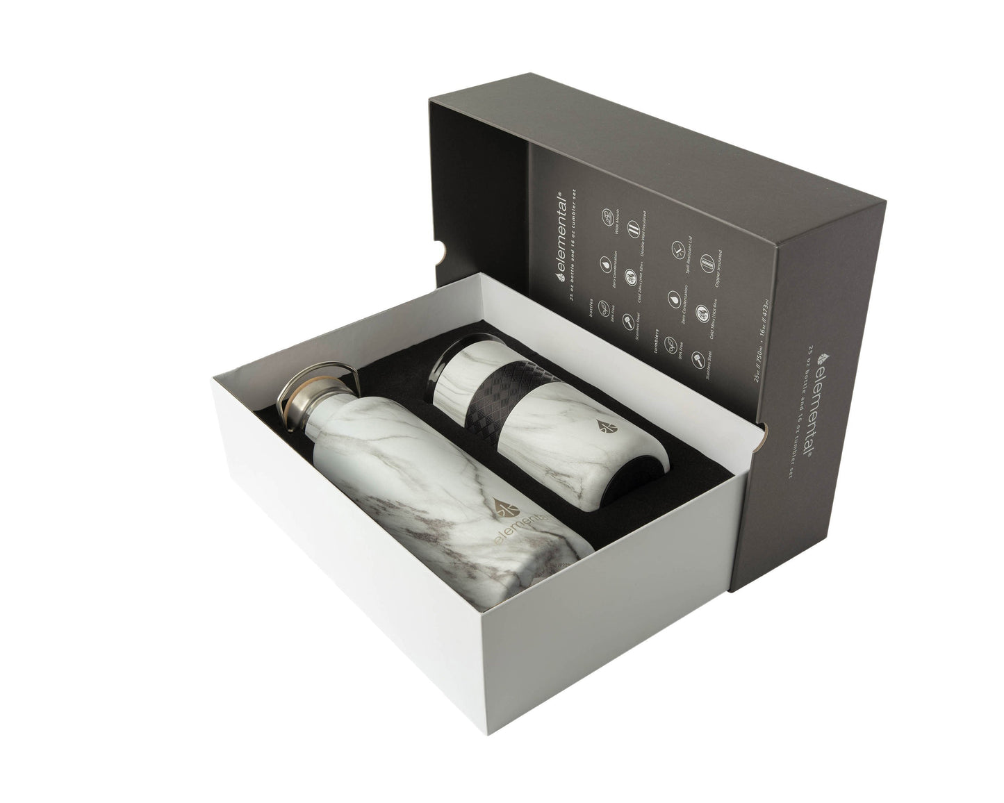 Hydration Starter Set - White Marble