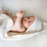 Waffle Hooded Baby Towel