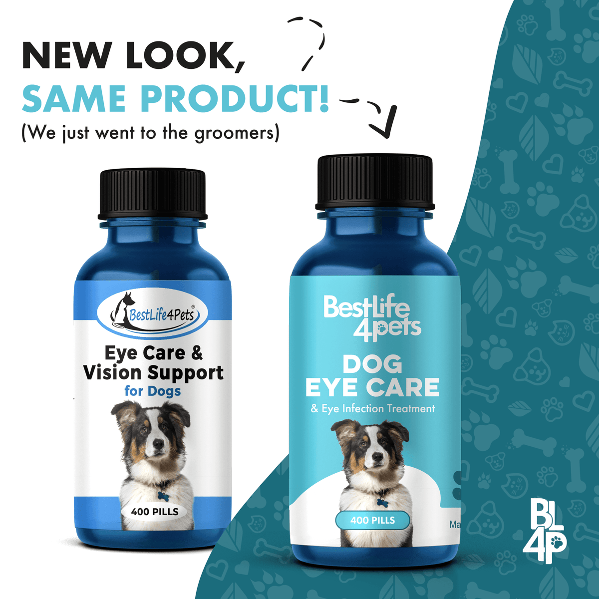 Natural Dog Eye Infection Treatment  - Helps Conjunctivitis, Watery Eyes, Red Eye, and General Eye Care by BestLife4Pets