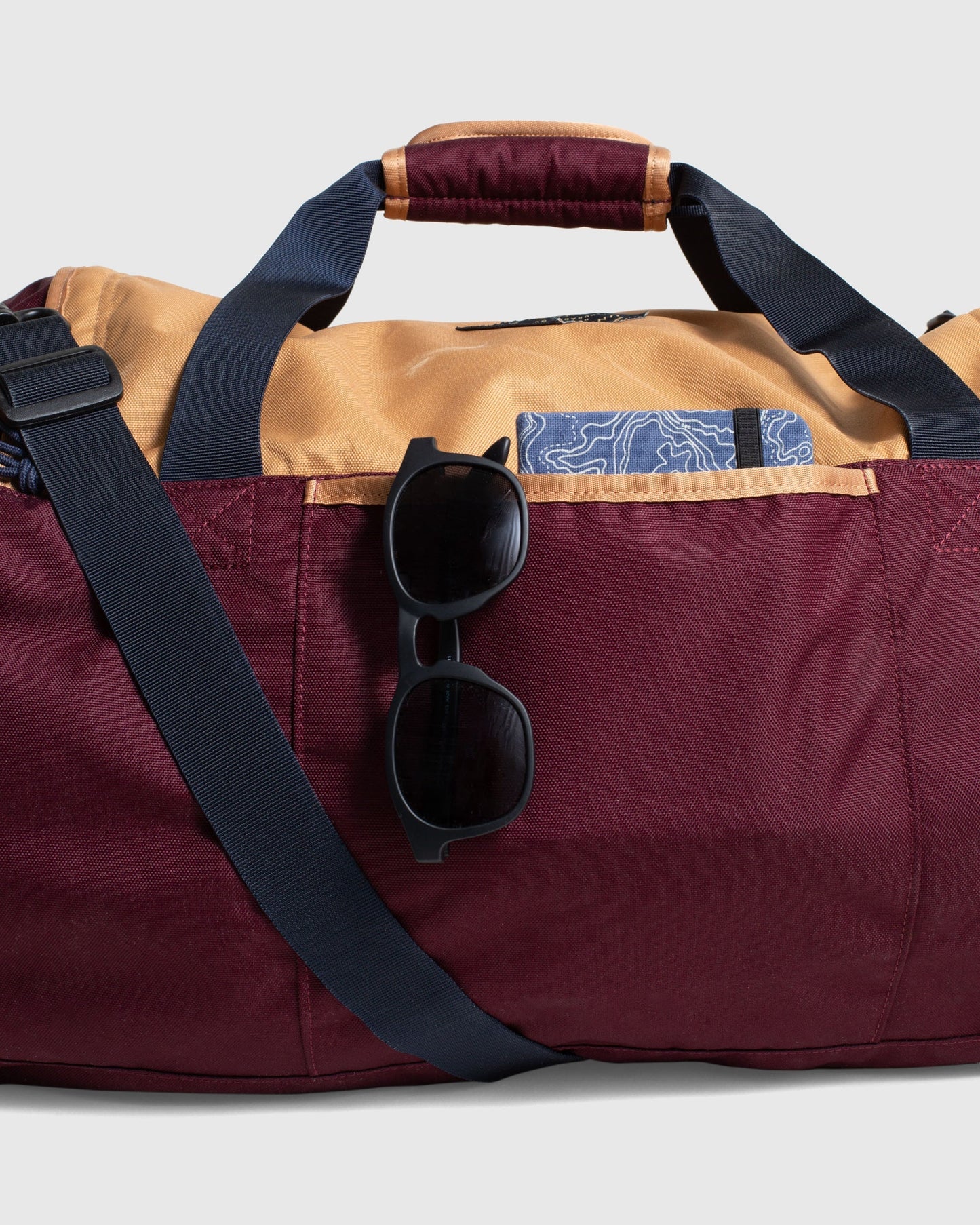 (R)evolution™ 55L Carry-On Duffle - Cocoa - Maroon by United By Blue