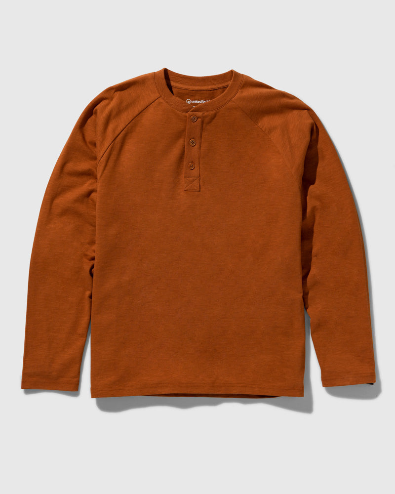 Organic Heavyweight Henley by United By Blue