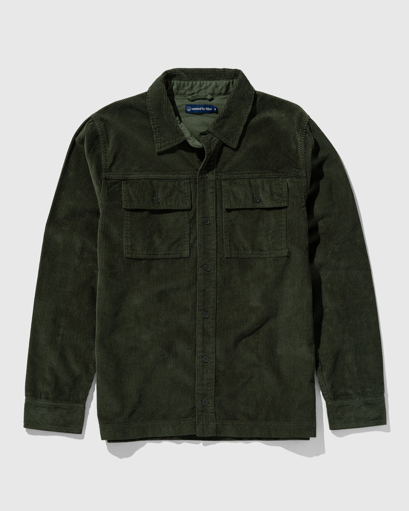 Organic Corduroy Overshirt by United By Blue