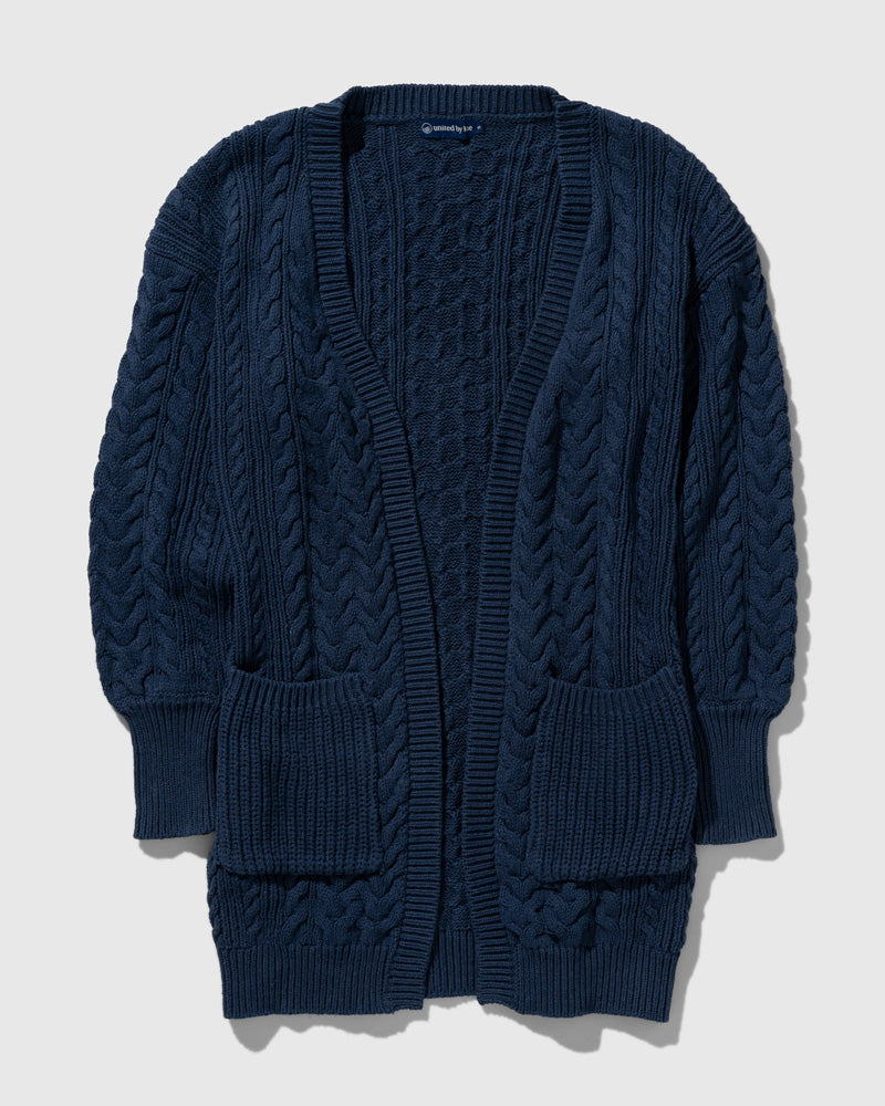 EcoKnit™ Cable Cardigan by United By Blue