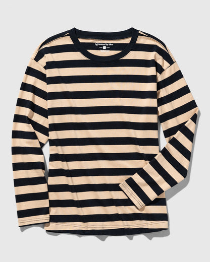 Organic Striped Long-Sleeve Tee by United By Blue