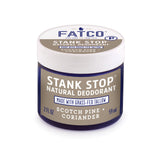 Stank Stop Cream Deodorant, Scotch Pine+Coriander, 2 Oz by FATCO Skincare Products