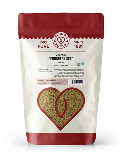 Fenugreek Seed, Certified Organic