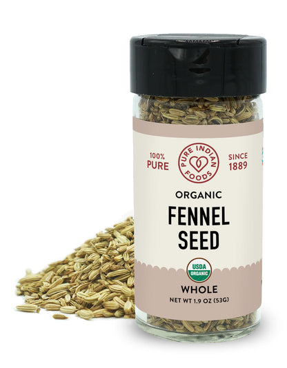 Fennel Seed, Certified Organic