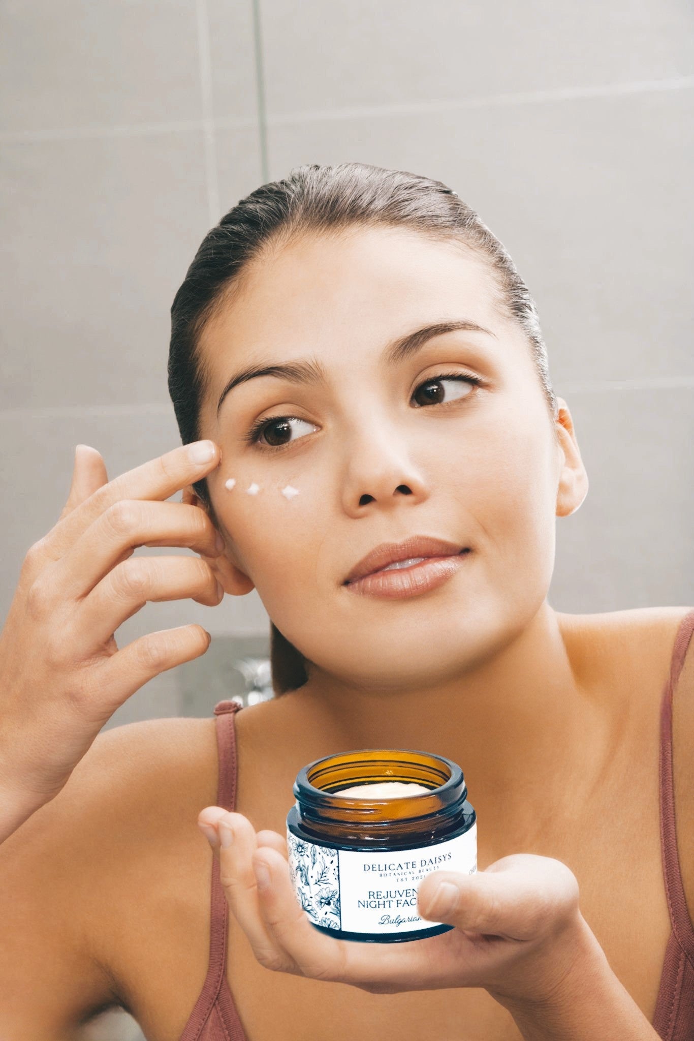 Rejuvenating Night Face Cream Bulgarian Rose