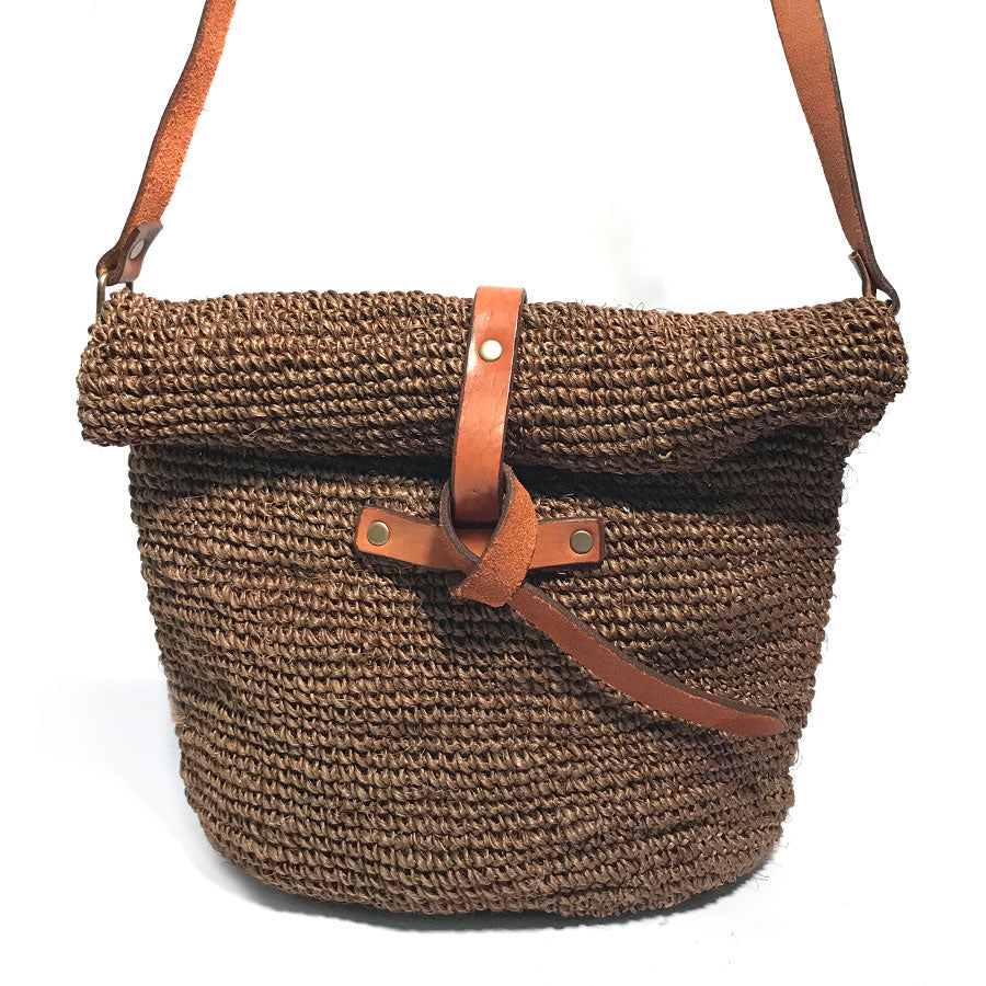 Carmen - Knotted Crossbody | Oak by Made by Minga