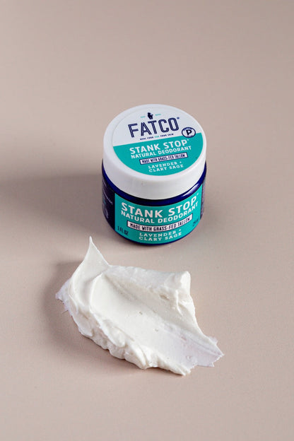 Stank Stop Cream Deodorant, Lavender+Sage, 2 Oz by FATCO Skincare Products