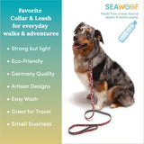 Seawoof Dog Leash Modern Floral Print